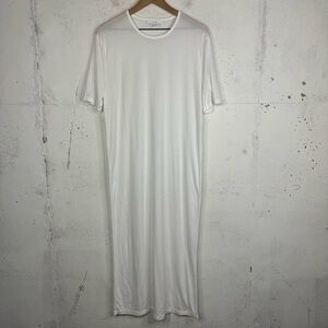 IRO White Midi T-Shirt Dress